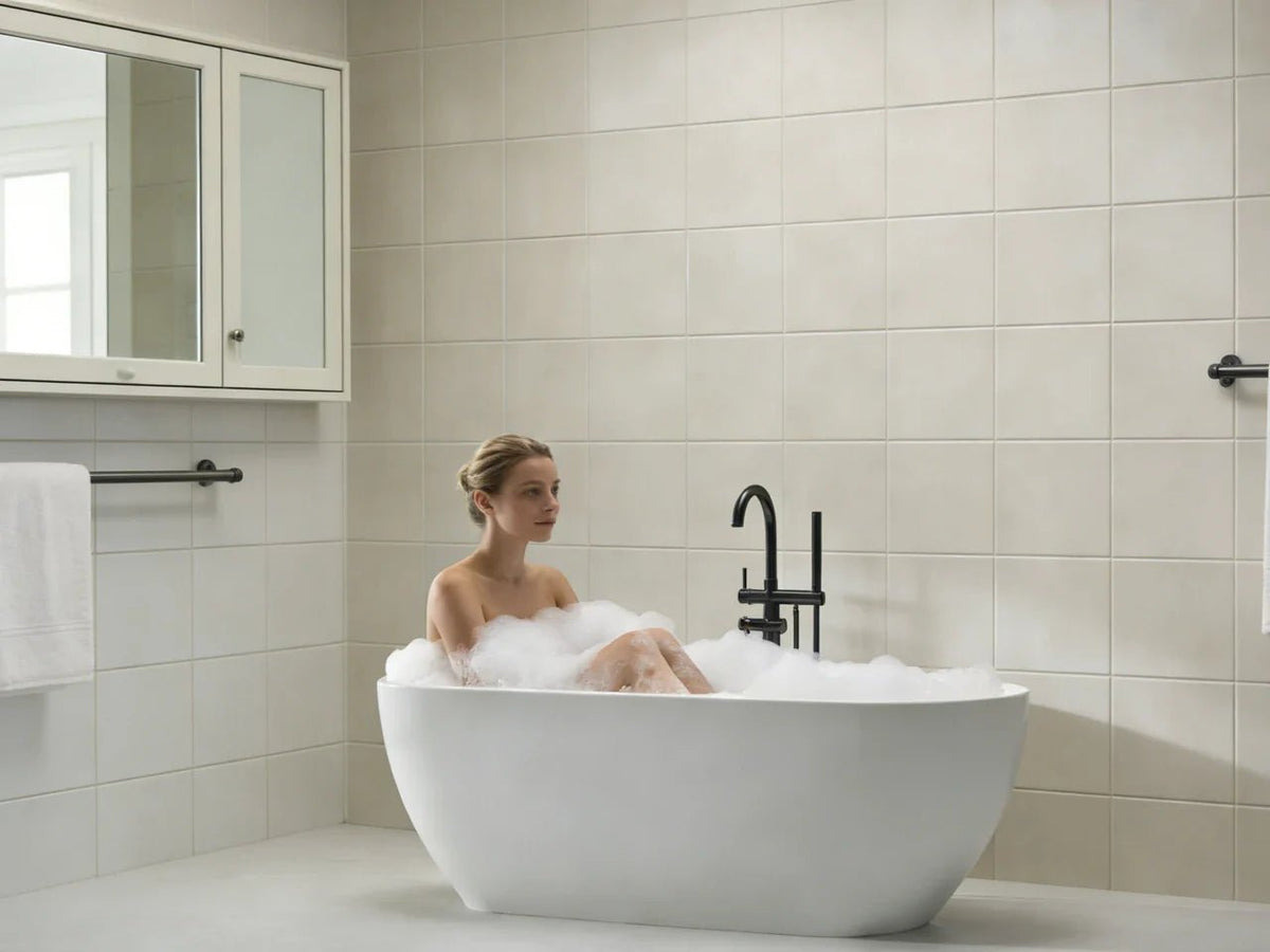 acrylic vs cast iron tub