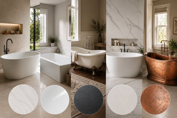 Best Bathtub Materials Compared