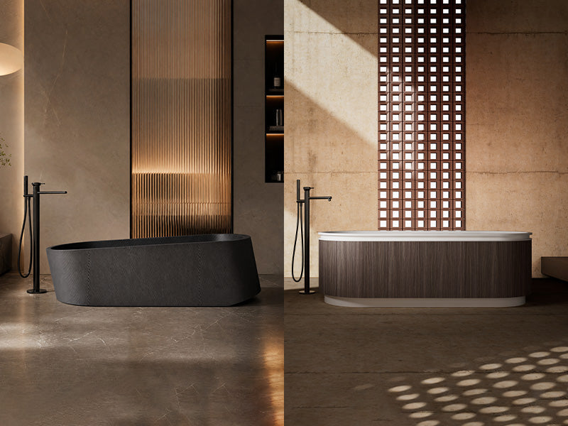 Carbon Fiber vs Stone Resin Bathtub