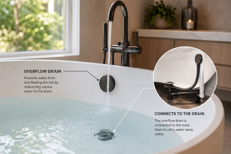 What Is a Bathtub Overflow Drain?