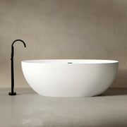 51.2 Inch MonBlari LYRA Solid Surface Freestanding Bathtub