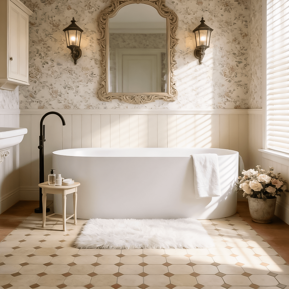 59-63 Inch MonBlari AURA Acrylic Freestanding Bathtub