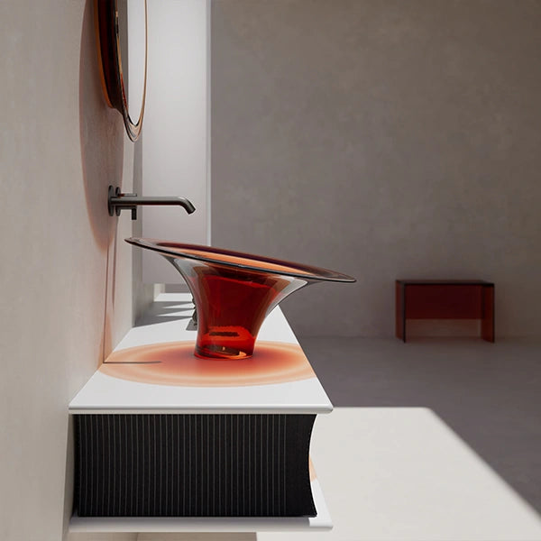 MonBlari Spring Series Bathroom Vanity With Mirror