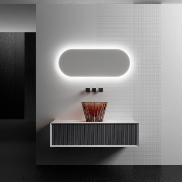 39.4" MonBlari Swing Series Bathroom Units with Mirror