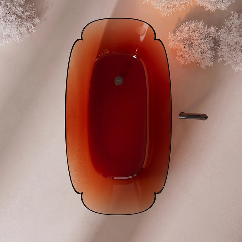 66 Inch MonBlari FLOWER Series Bathtub Fashion Tub