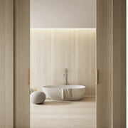 67 Inch MonBlari VENUS Series Long Oval Bathtub