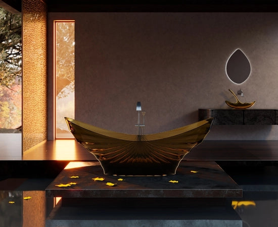 72 Inch MonBlari GINKNOVA Series Freestanding Bathtub