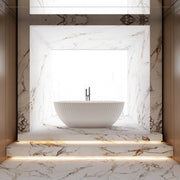 59.1" Monblari Acrylic Freestanding Bathtub With Insulation Tub