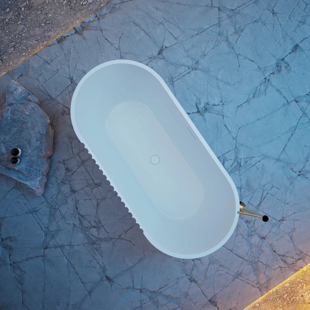 60 Inch MonBlari Acrylic Freestanding Bathtub