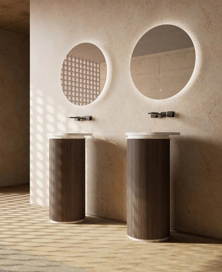MonBlari FOREST Series Pedestal Sink