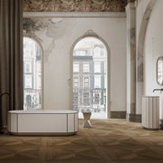 67 inch MonBlari Beryl Freestanding Tub Bathroom Soaking Bathtub