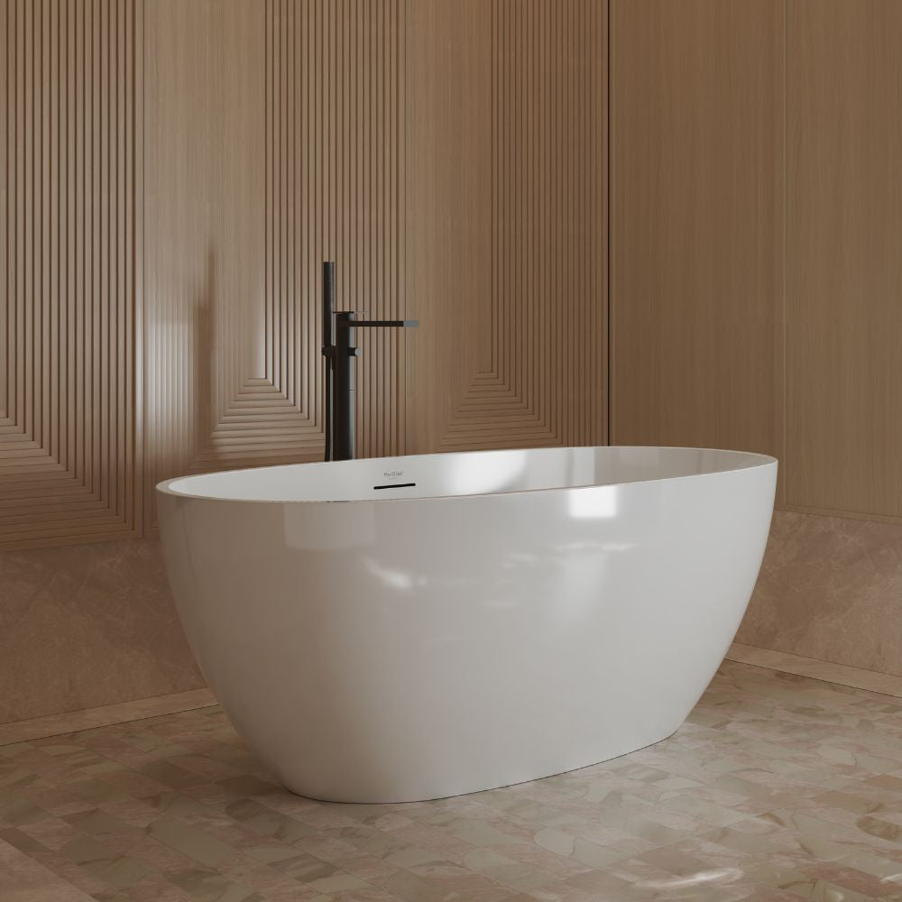 51-67 Inch MonBlari Acrylic Freestanding Bathtub
