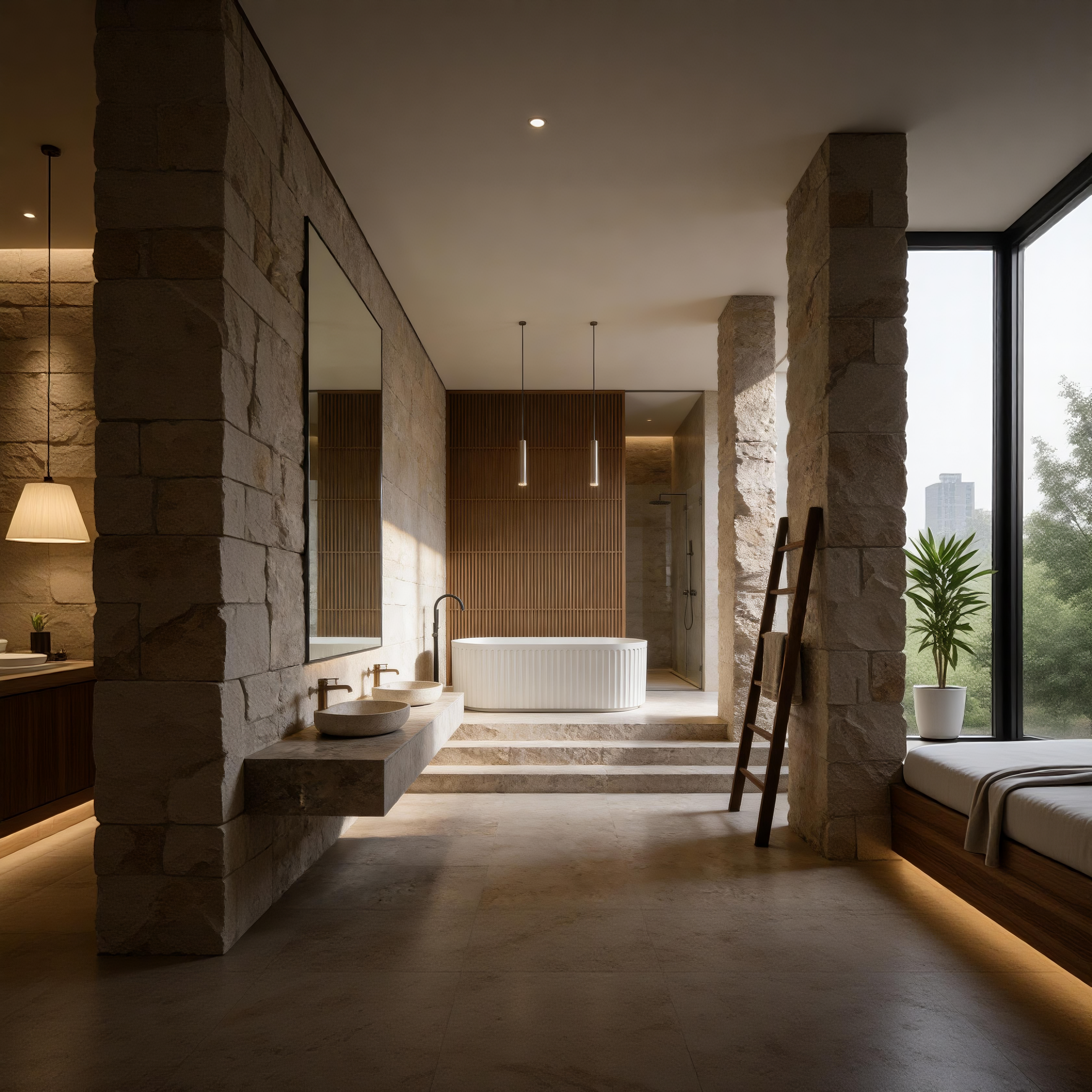 59 Inch MonBlari Acrylic Freestanding Bathtub TW-7111-1