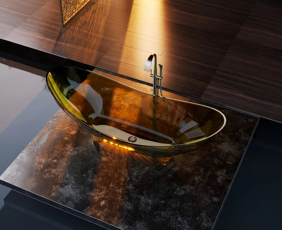 72 Inch MonBlari GINKNOVA Series Freestanding Bathtub