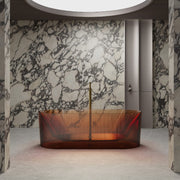 66.9 Inch MonBlari MIRAGE Resin Freestanding Bathtub