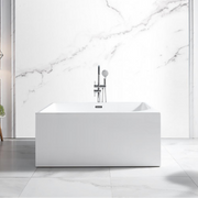 55 Inch MonBlari Acrylic Freestanding BathtubTW6693GW-FrontView