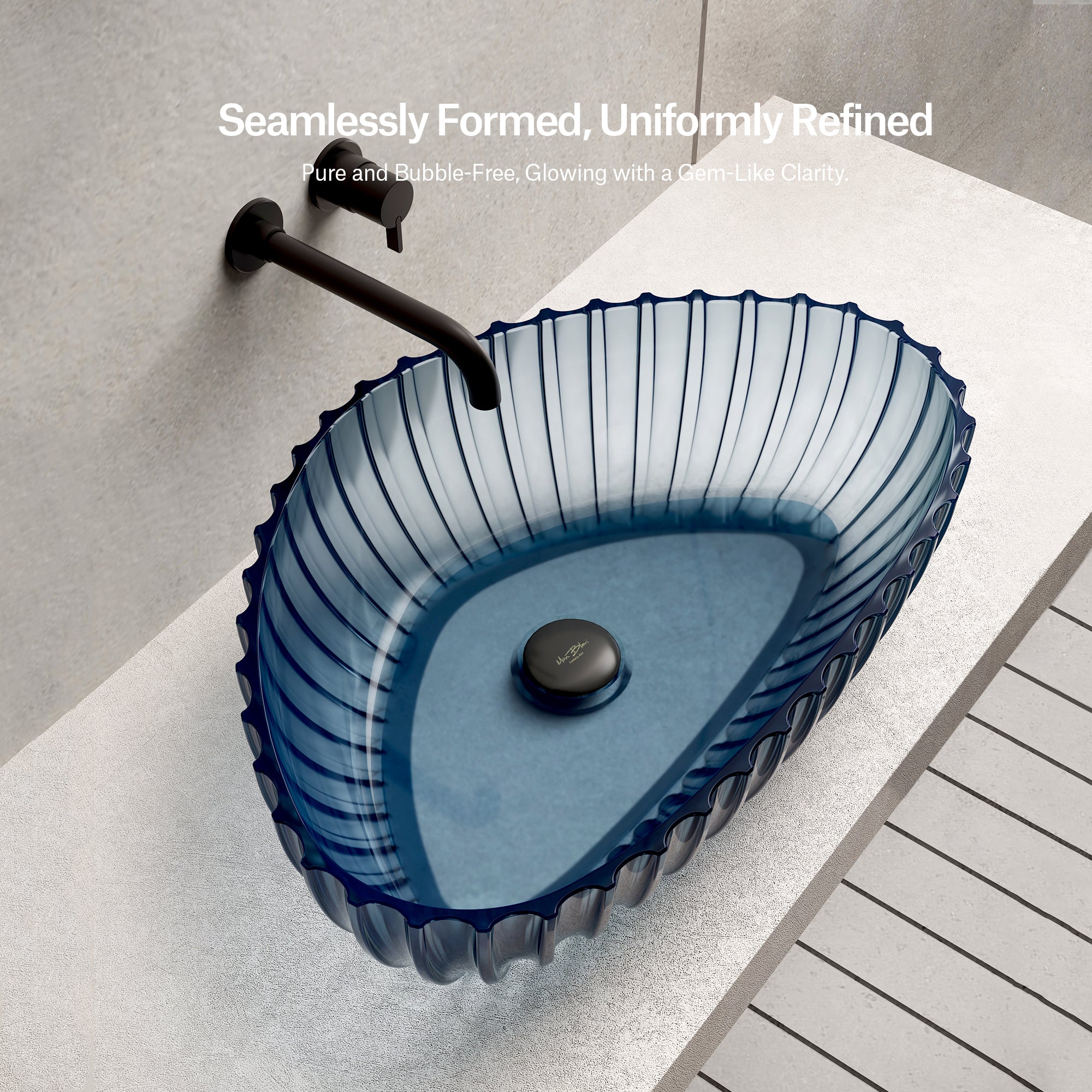 MonBlari Resin Vessel Bowl Sink Bathroom Sink MR-A8870T-6