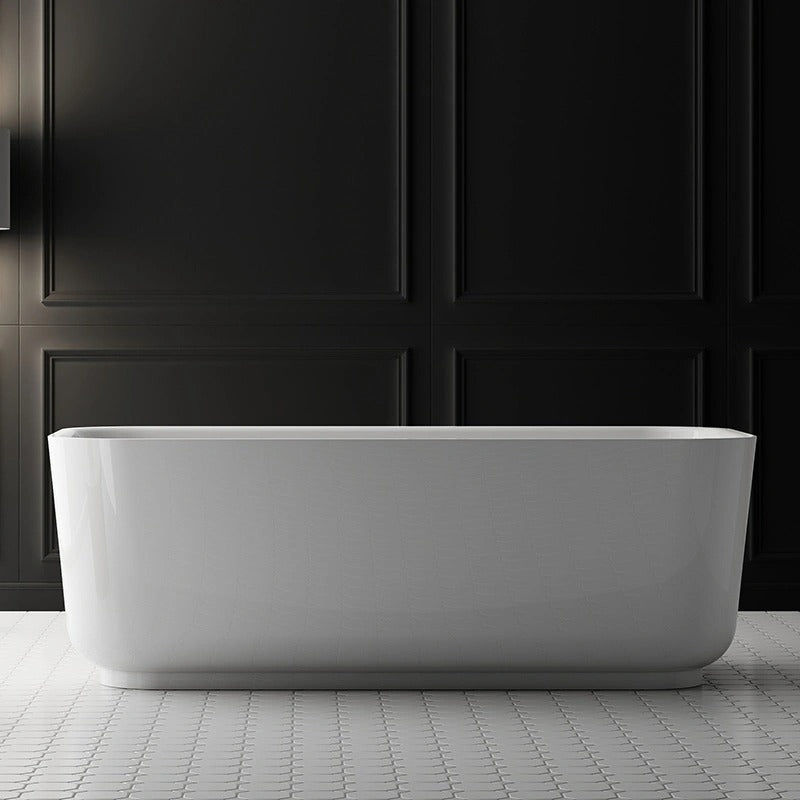 Monblari Acrylic Rectangular Freestanding Tub TW-7312-FrontView