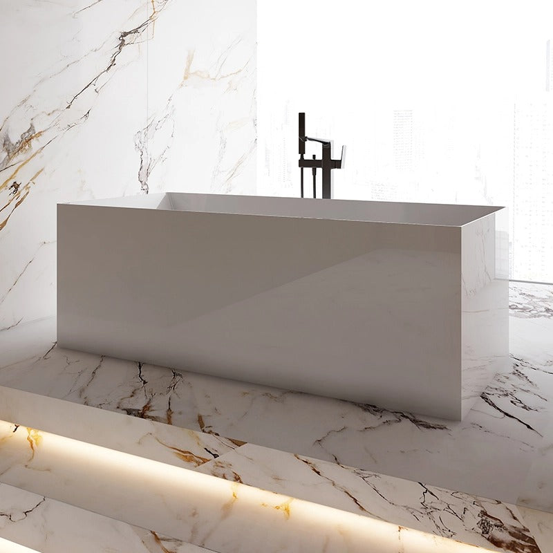 Monblari Acrylic Bathtub-TW6685-SideView