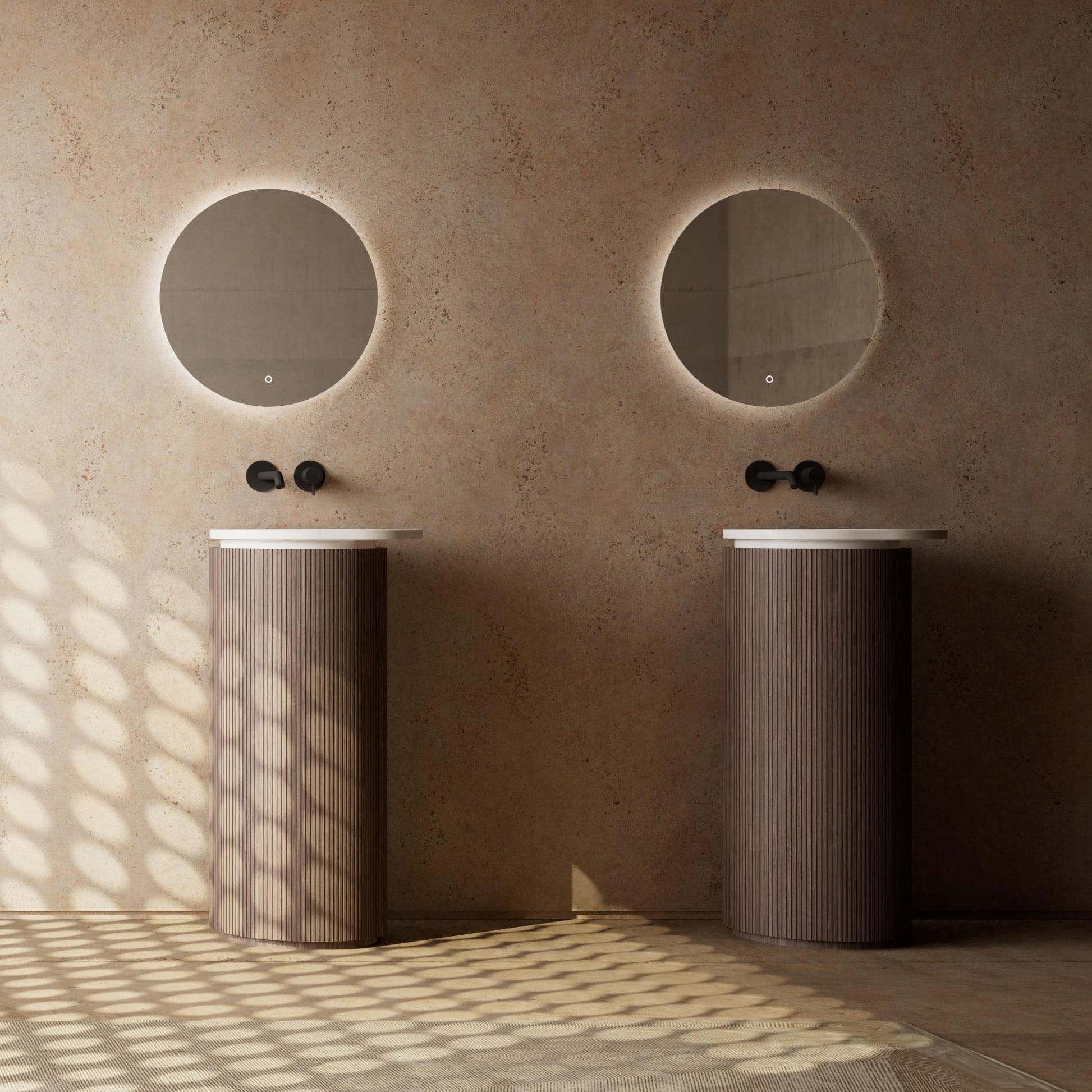 FOREST Series Pedestal Sink Front View