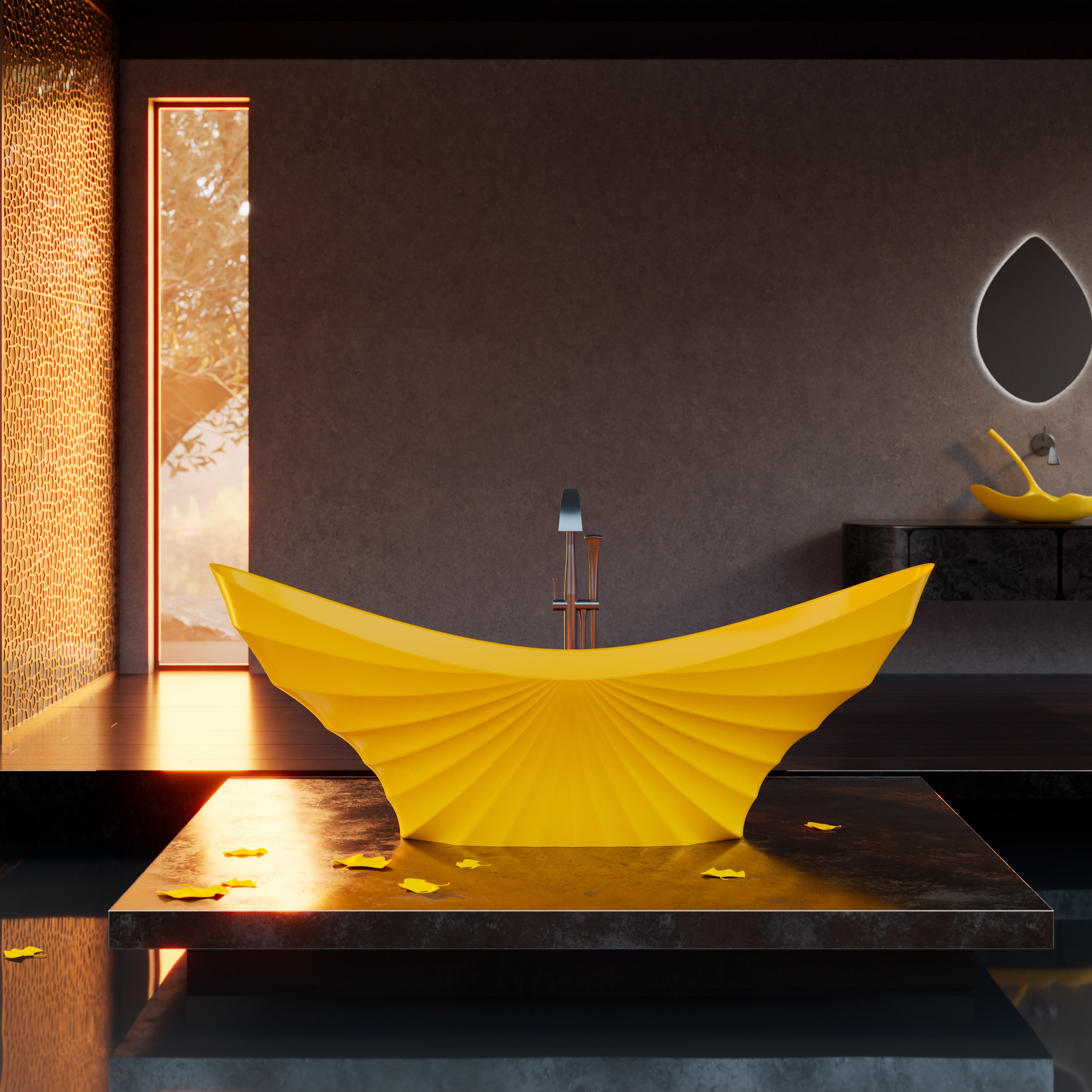 MonBlari GINKNOVA Series Bathtub GK-0988-FrontView