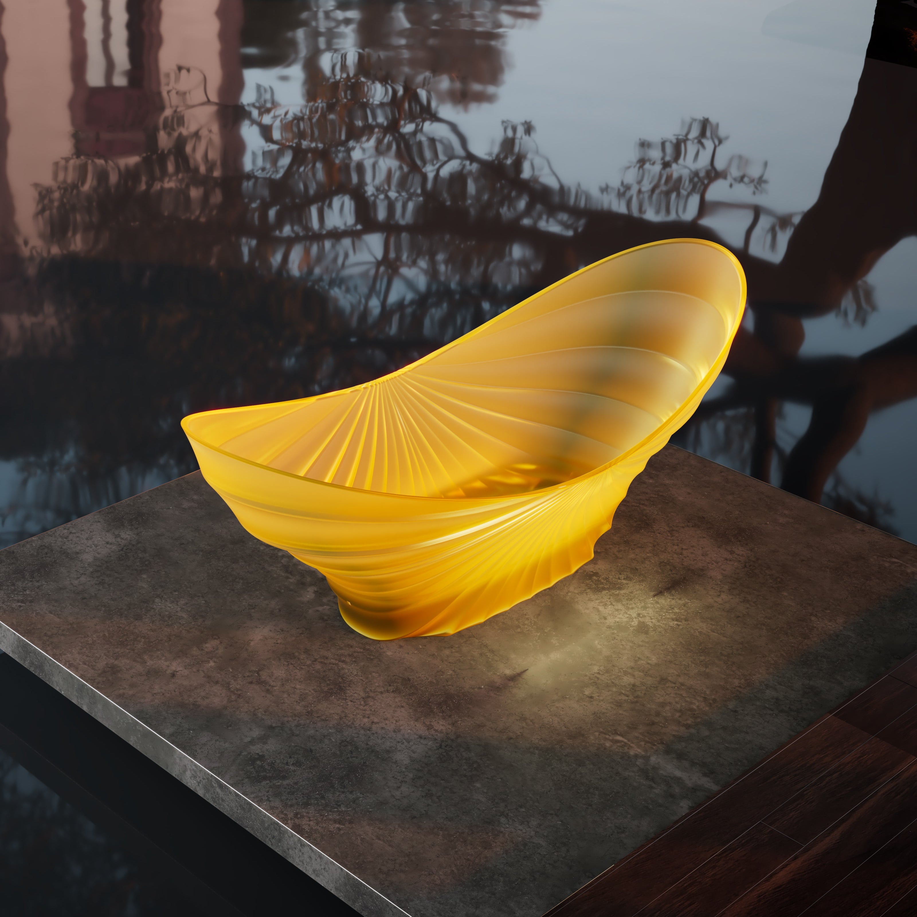 MonBlari GINKNOVA Series Bathtub GK-0988-LeftSide