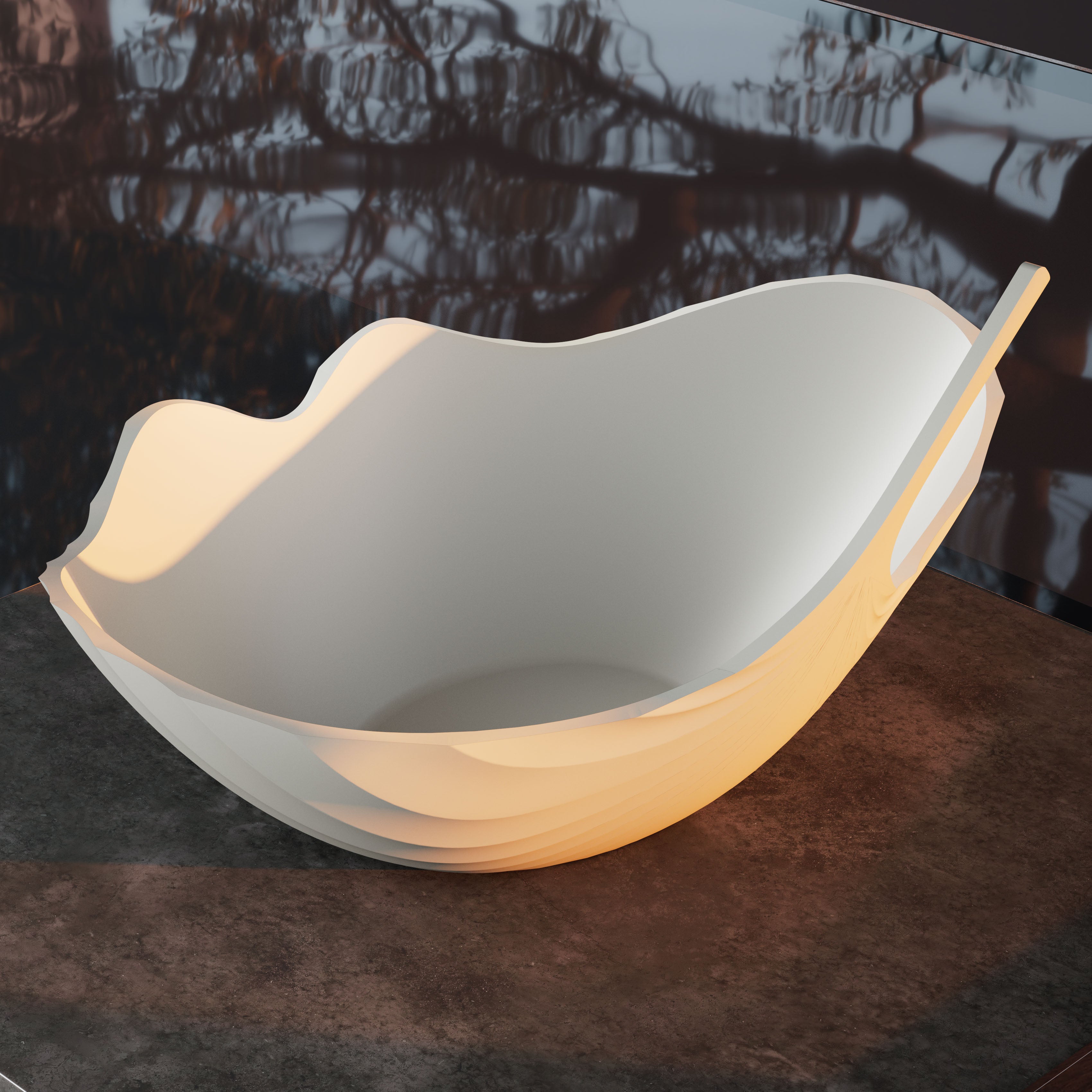 MonBlari GINKNOVA Series Bathtub GK-0989-TopView