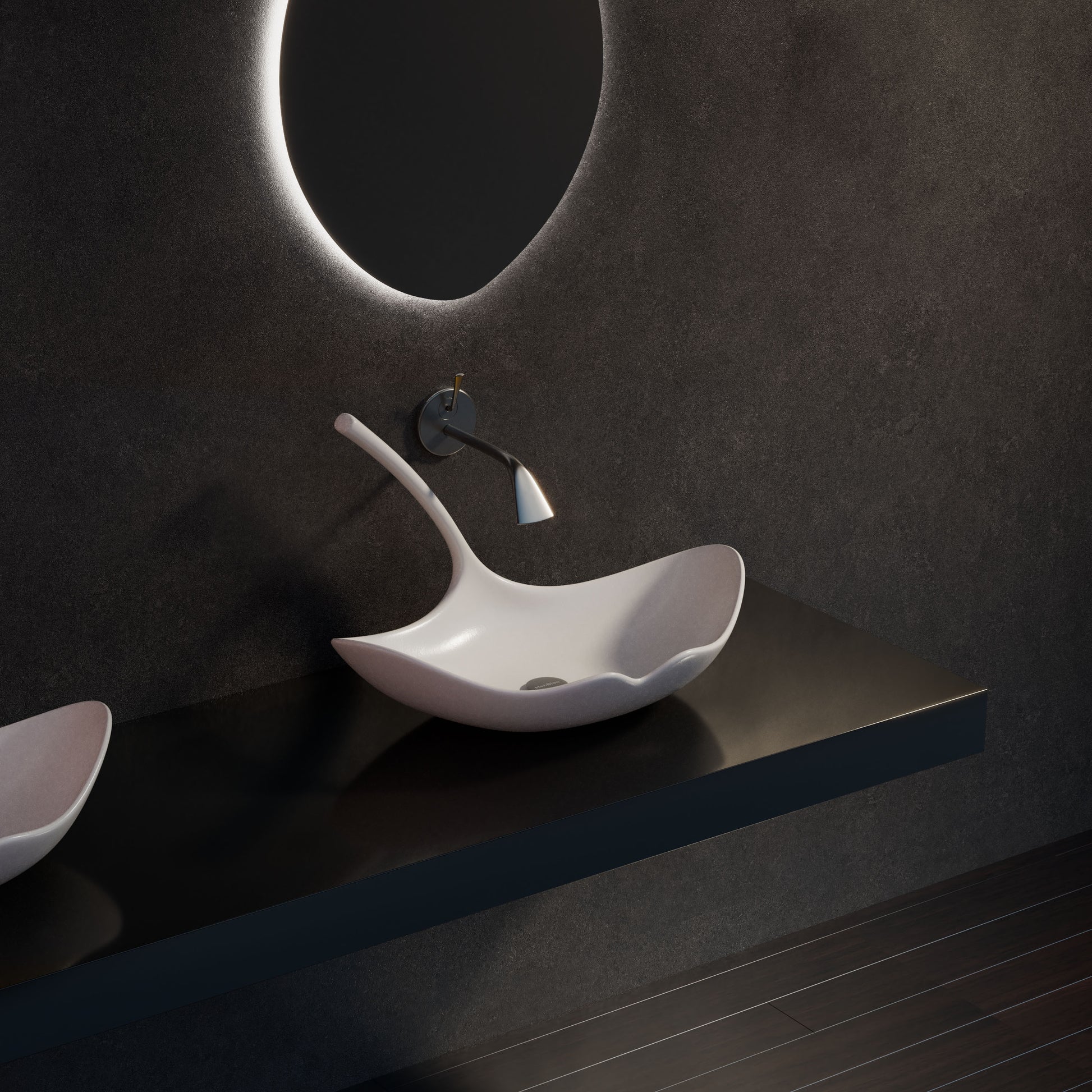 MonBlari GINKNOVA Series Bowl Sinks GK-A0981-SideView