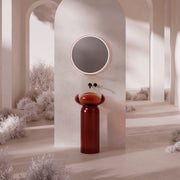 MonBlari FLOWER Series Petal Pedestal Sink H-Z0811T-FrontView