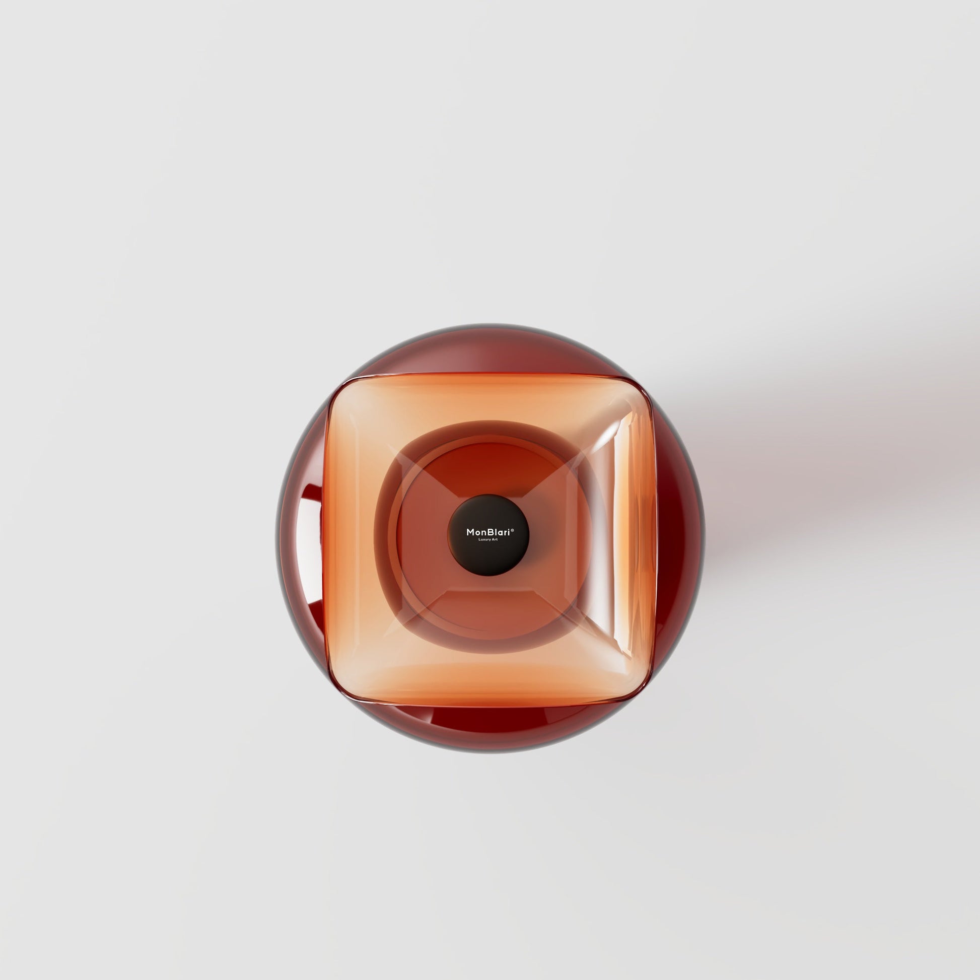 MonBlari FLOWER Series Petal Pedestal Sink H-Z0811T-TopView