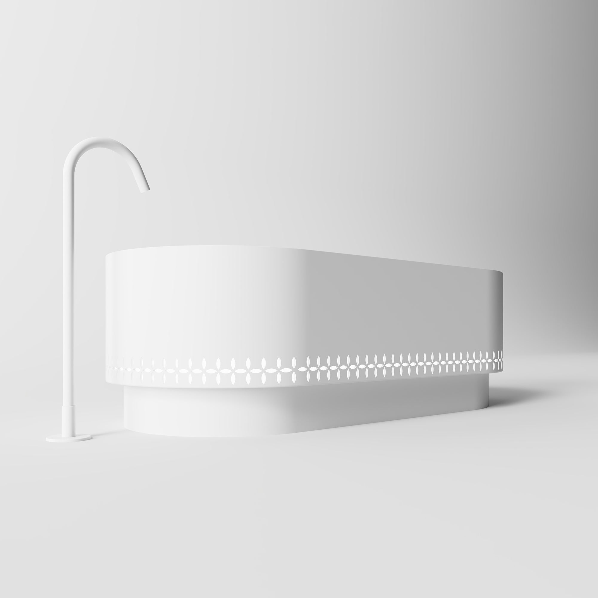 MonBlari Linglong Series Bathtub L-0831-SideView