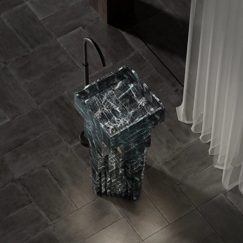 MonBlari Matrix Series Pedestal Sinks