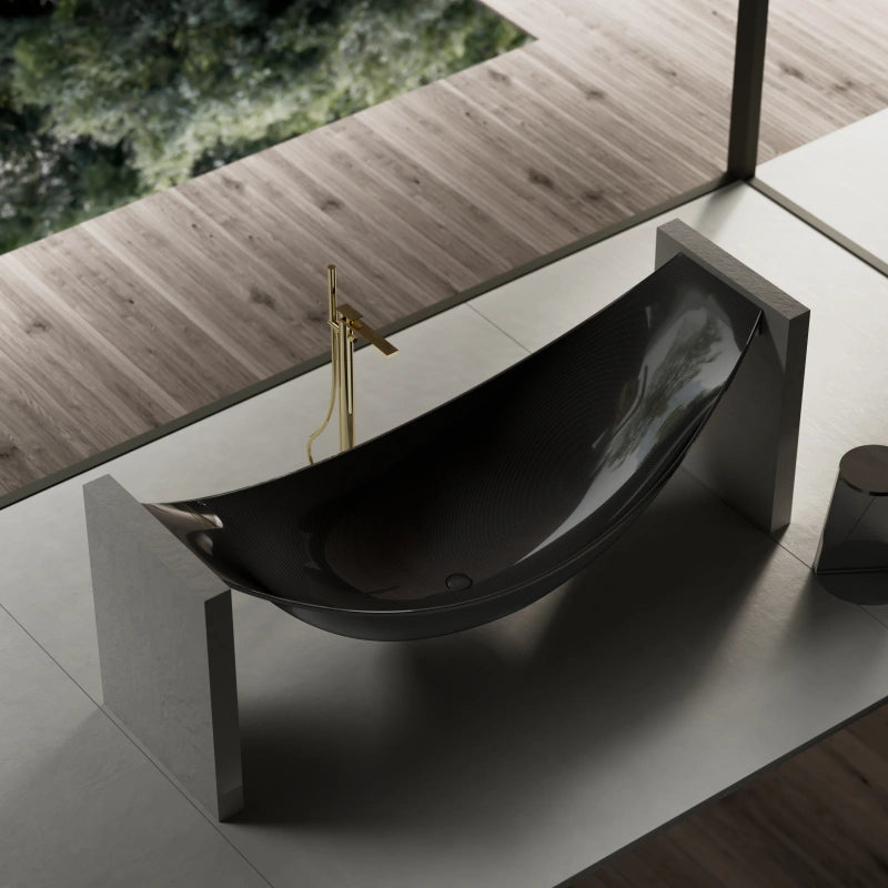84 Inch MonBlari Carbon Fiber Floating Hammock Tub