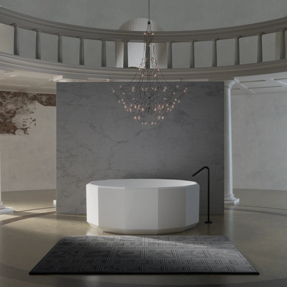 59 Inch MonBlari BERYL Series Round Buthtub