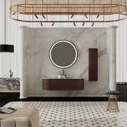 MonBlari Marble Countertop Basin Vanity with Single Storage Drawer