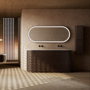 MonBlari Marble Bathroom Vanity With Mirror MW-V0692A-FrontView