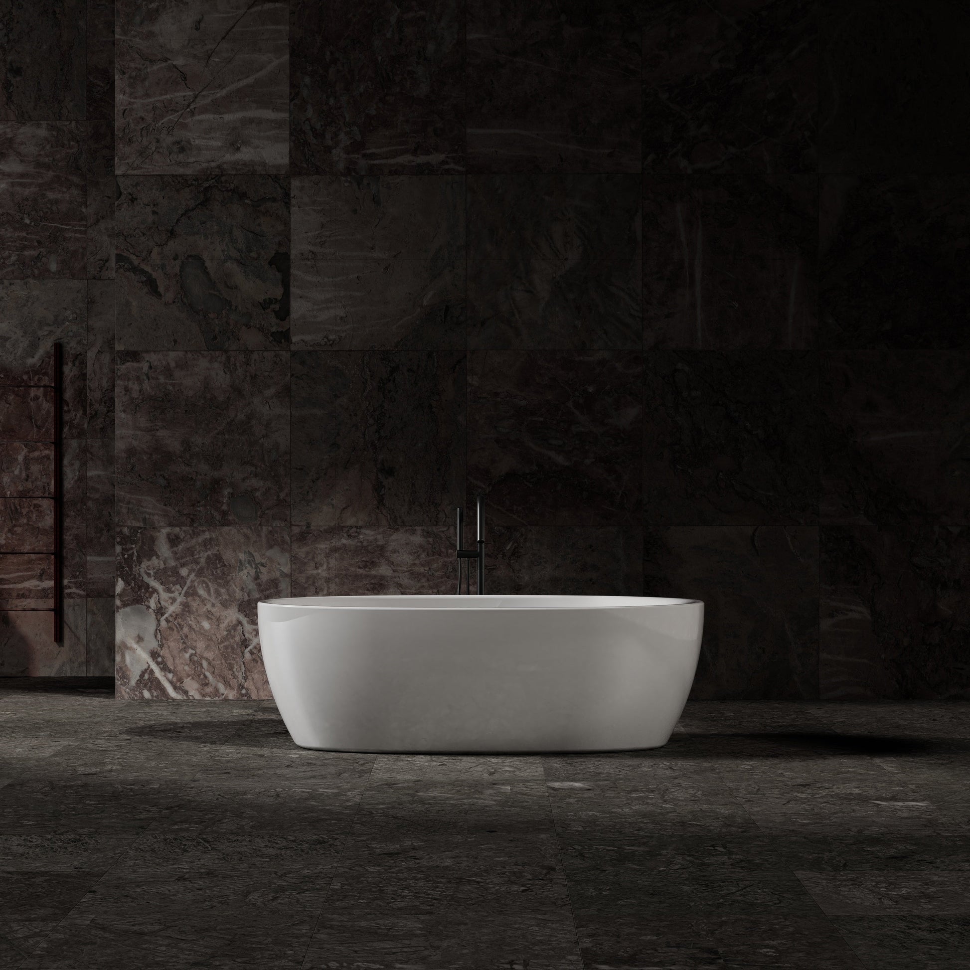 MonBlari Acrylic Freestanding Bathtub MY-66651-GW-FrontView
