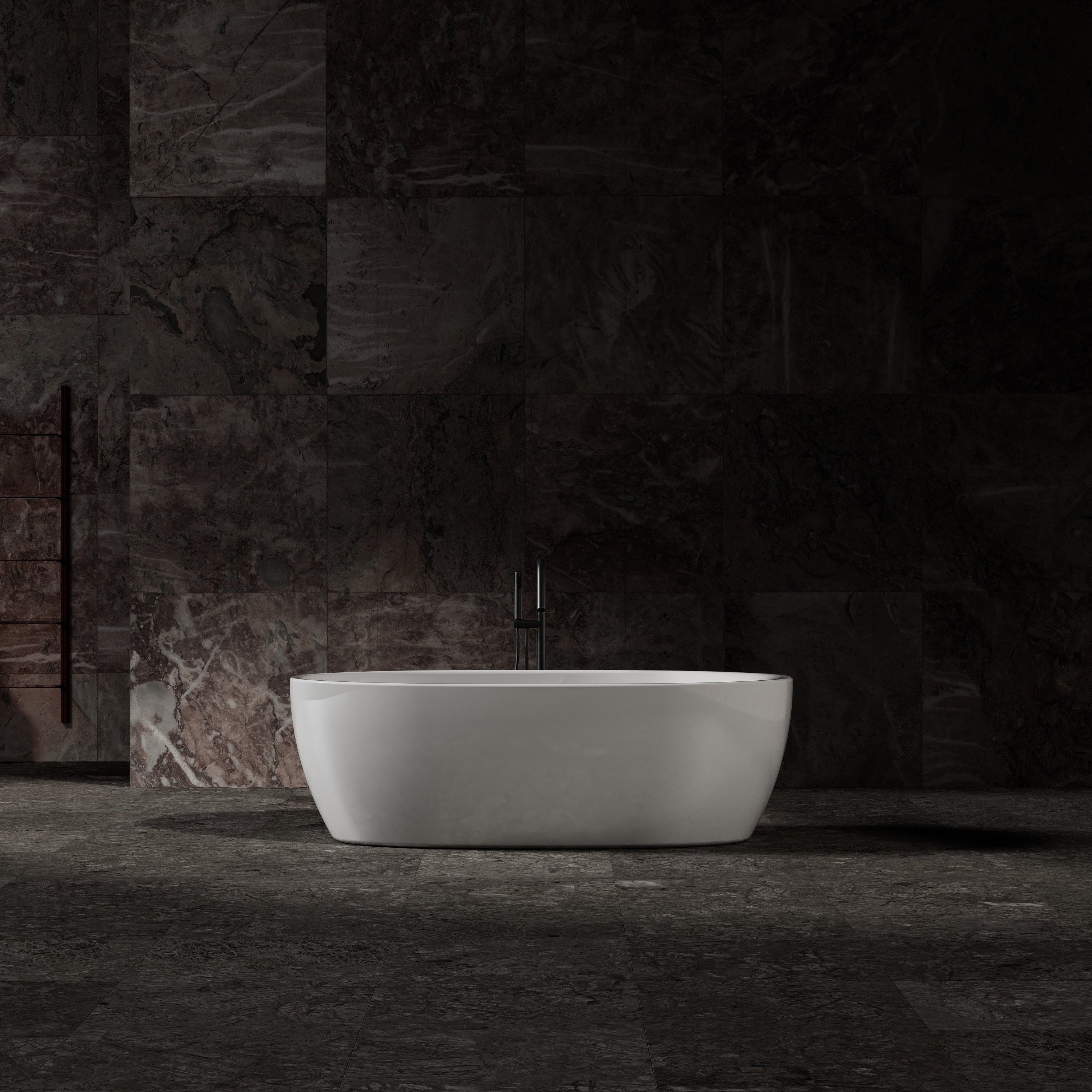 MonBlari Acrylic Freestanding Bathtub MY-66651-GW-FrontView
