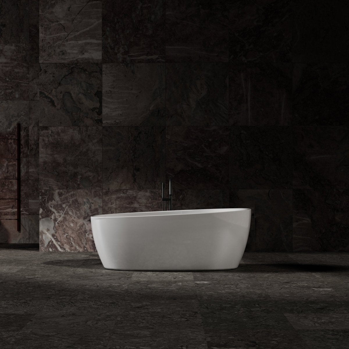 MonBlari Acrylic Freestanding Bathtub MY-66652-GW-FrontView