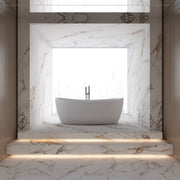 MonBlari Acrylic Freestanding Bathtub MY-66653-GW-FrontView