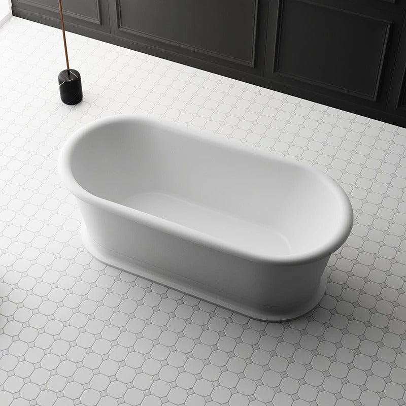 Standing Acrylic Soaking Tub TW-7993-SideView