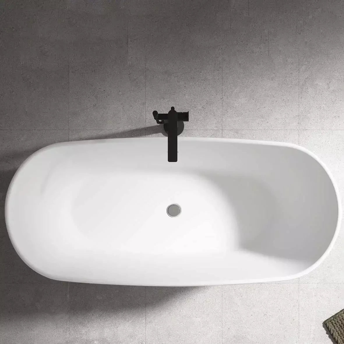 Standing Acrylic Soaking Tub TW-7798-TopView