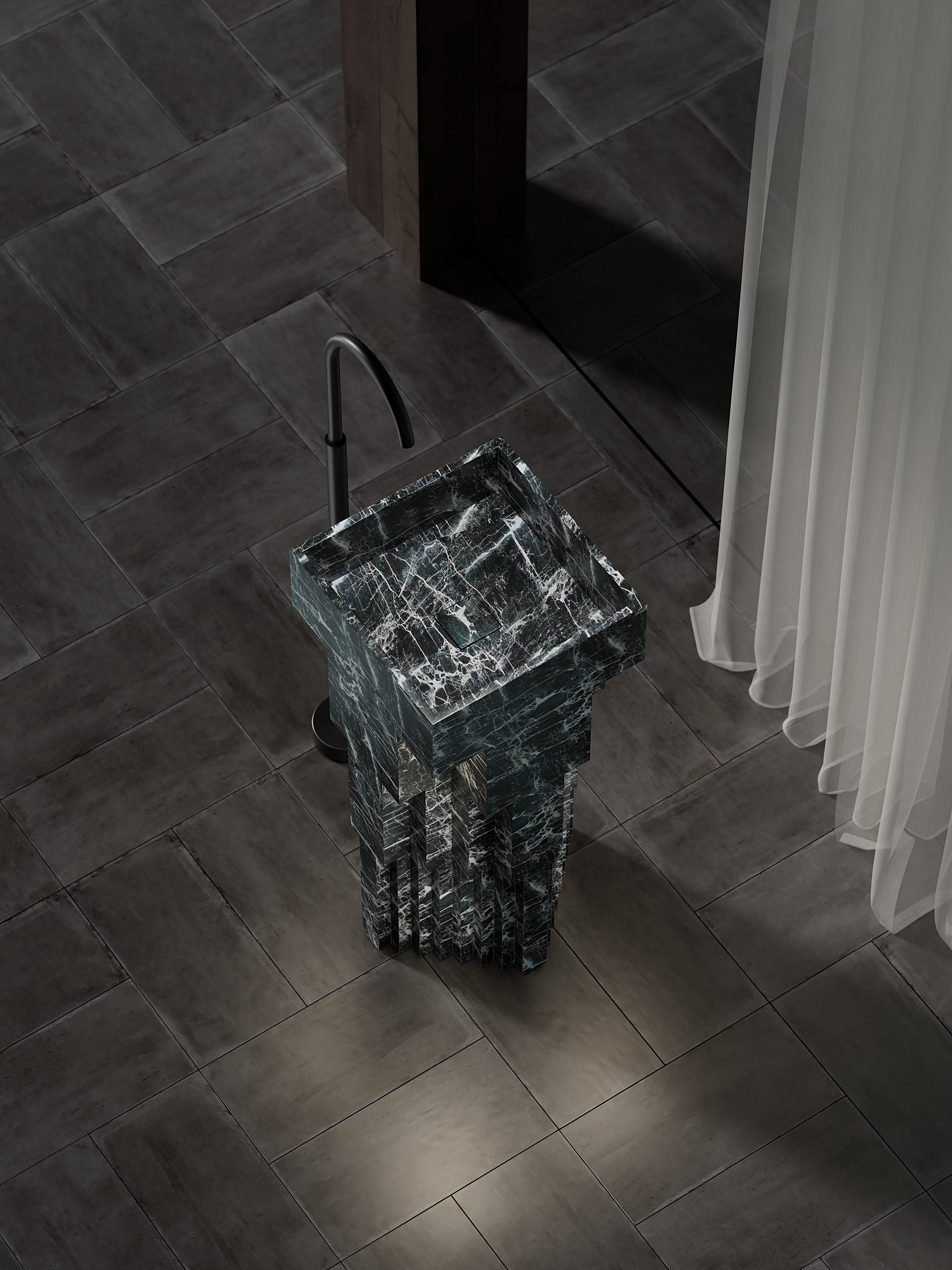 MonBlari Matrix series Pedestal Sinks