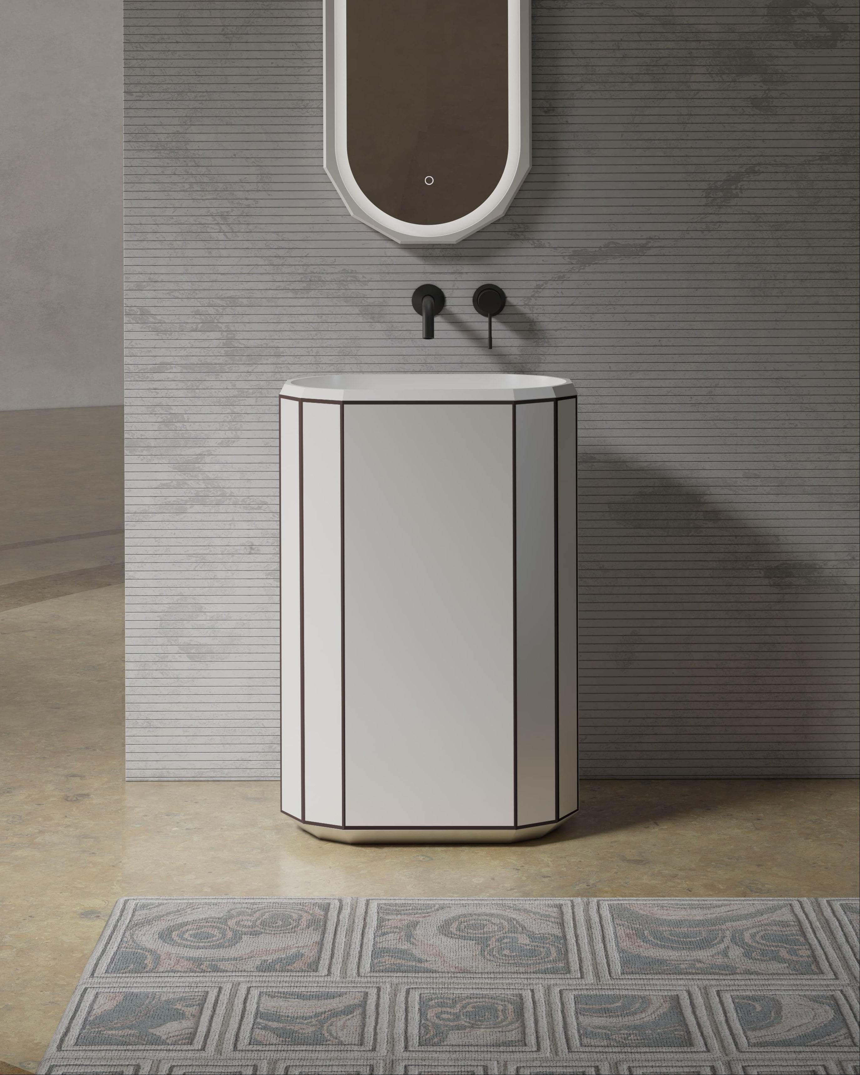 MonBlariBERYLSeriesPedestalSinkFrontViewPanorama-600x360x900mm-Scenario