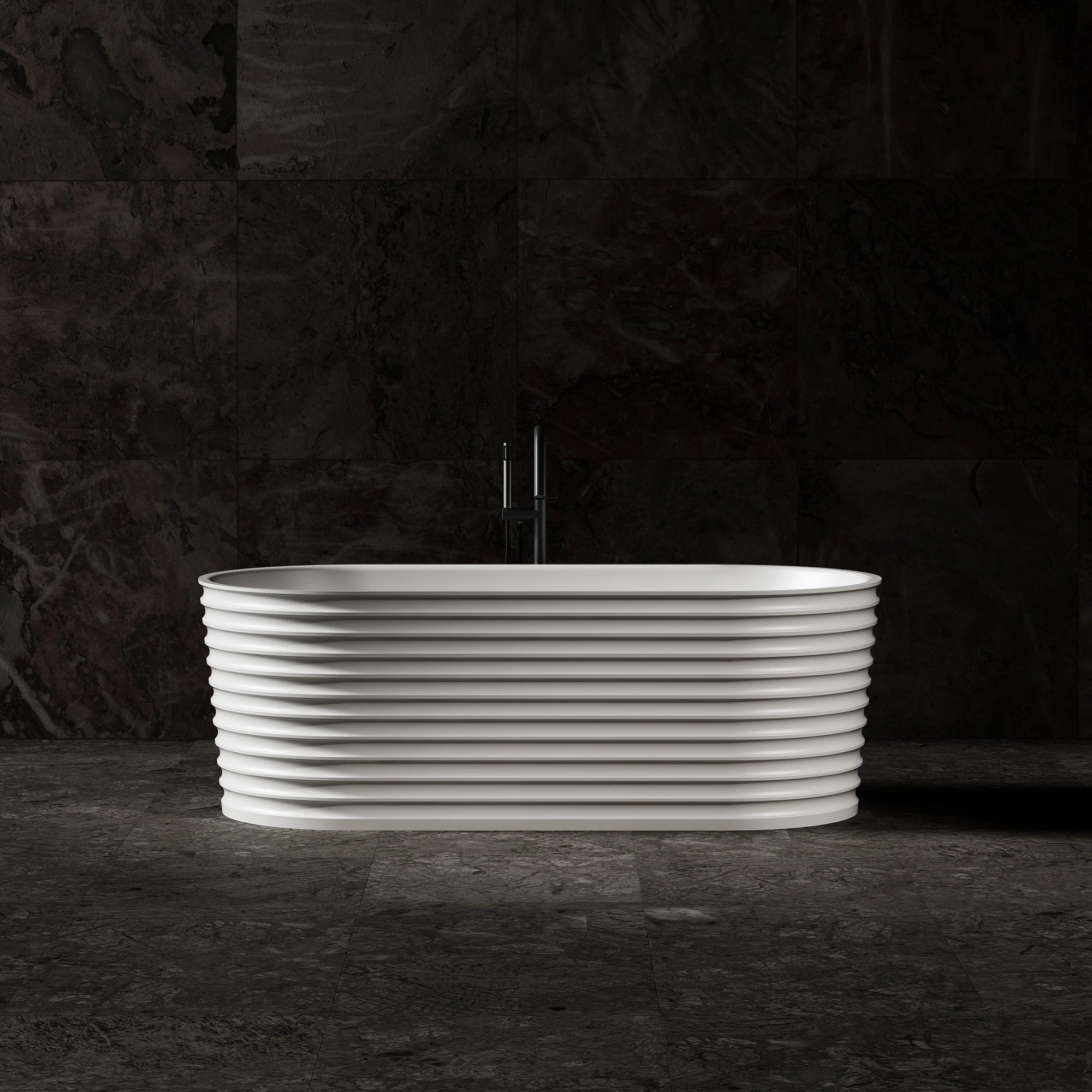 MonBlariElliptical88801AcryliBathFrontView