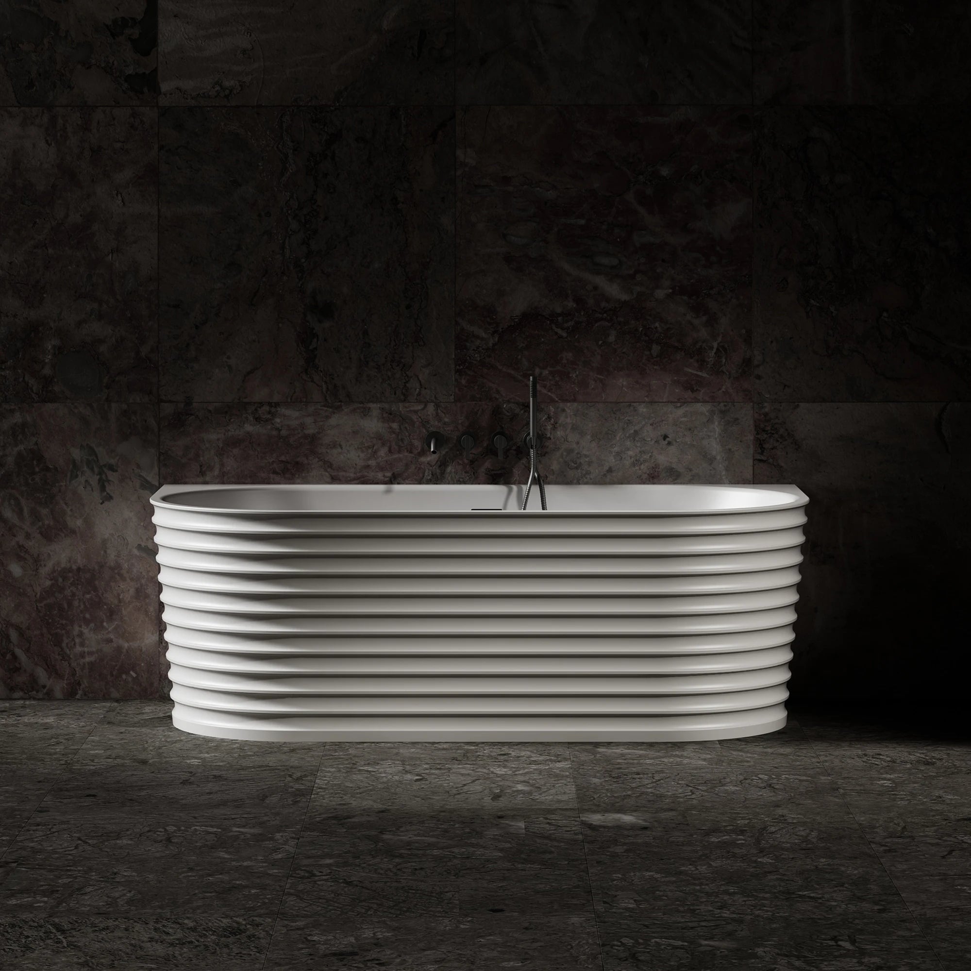 MonBlariElliptical88806AcryliWall-MountedBathFrontView