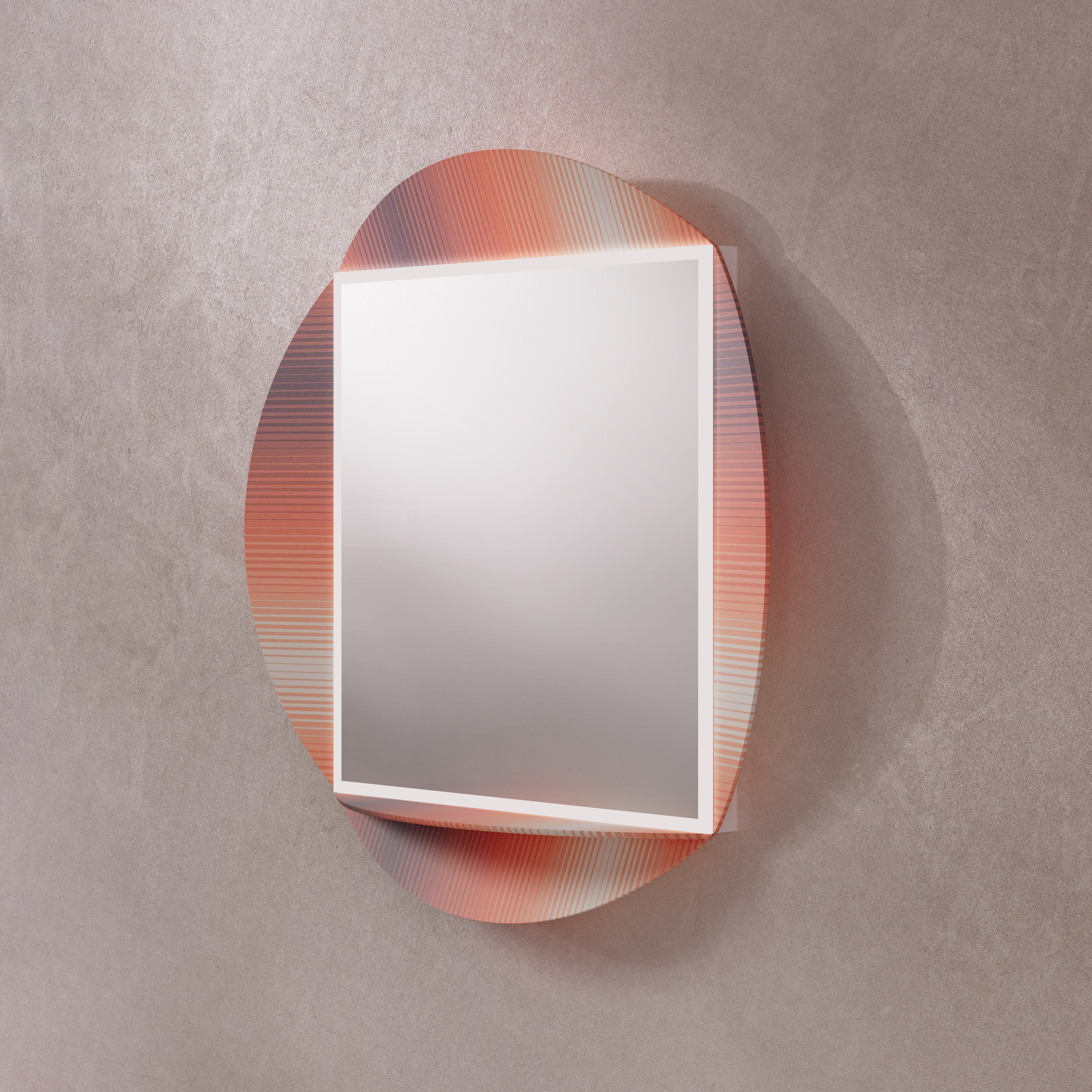 MonBlariFLOWERSeriesGradient-warmMirrorSideViewPanorama