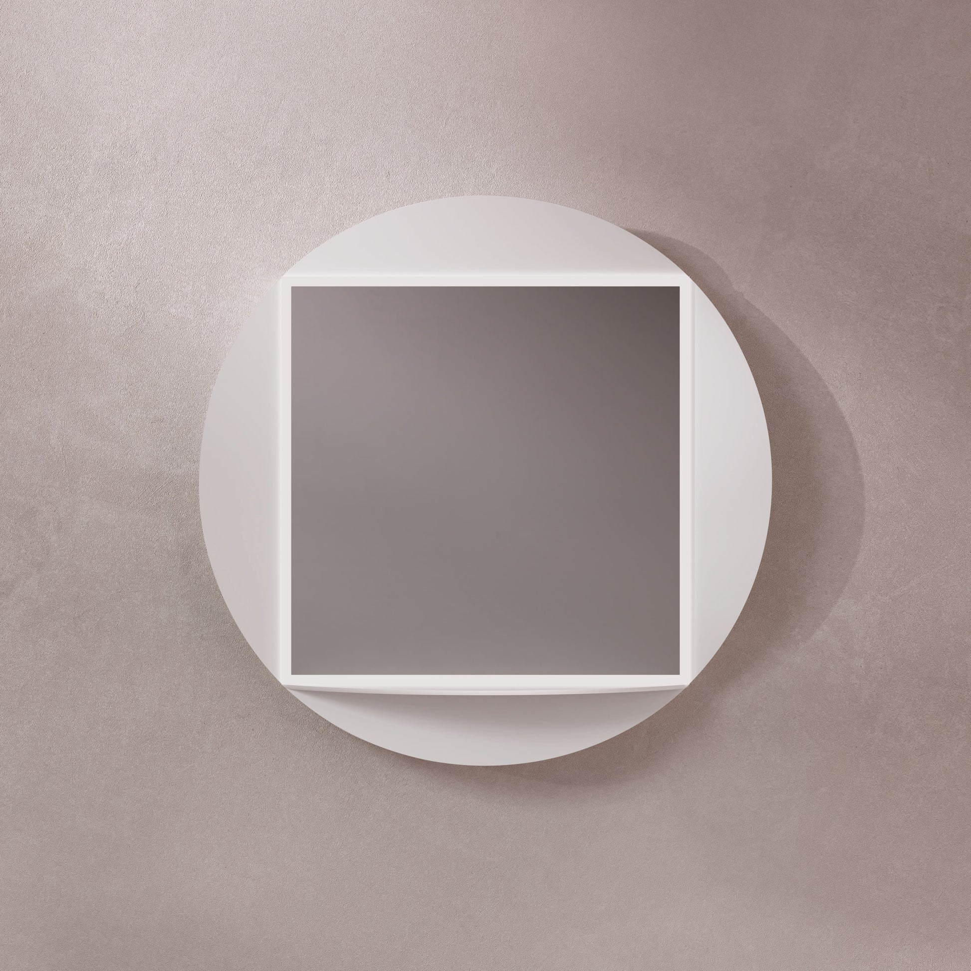 MonBlariFLOWERSeriesSilverWhiteMirrorFrontViewPanorama