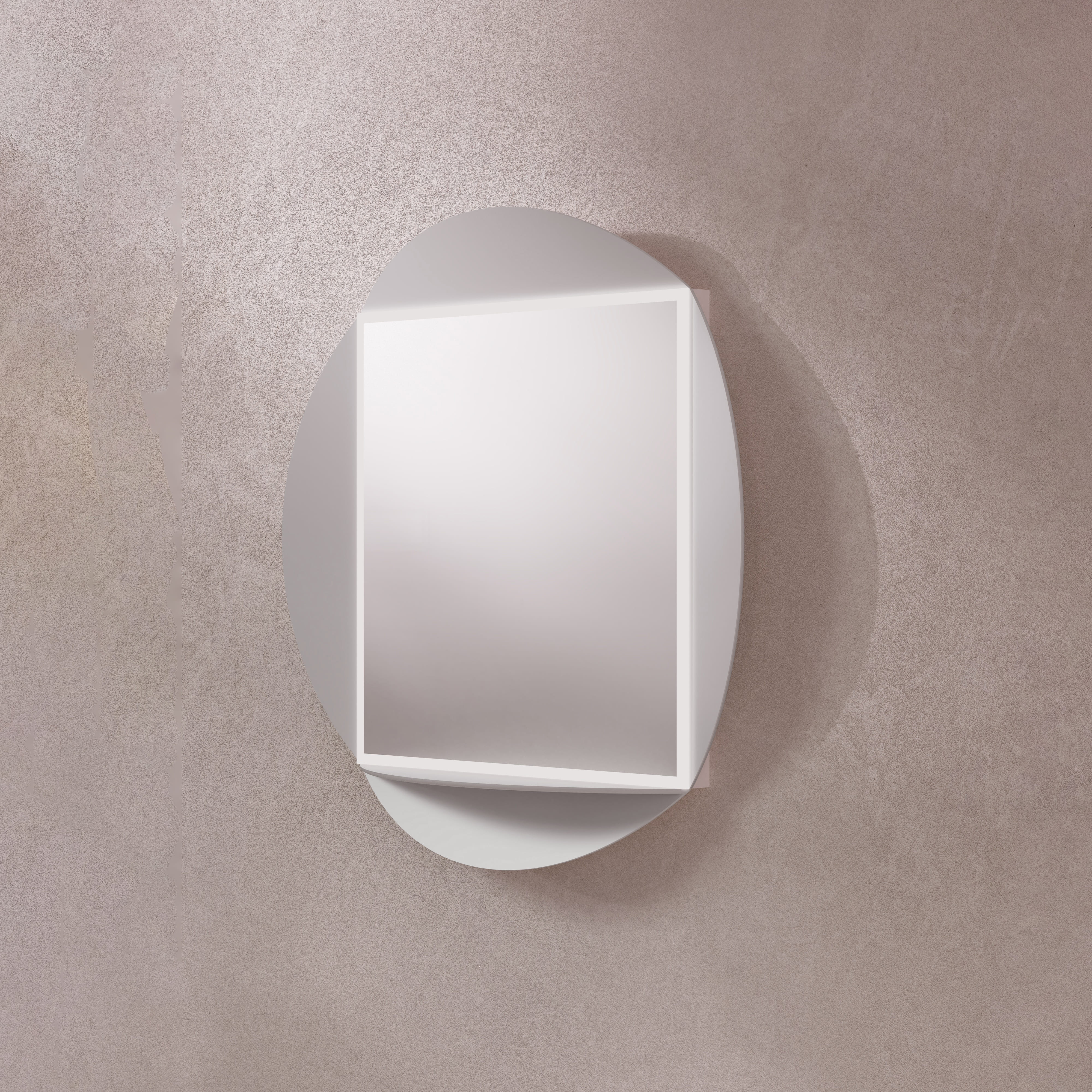 MonBlariFLOWERSeriesSilverWhiteMirrorSideViewPanorama