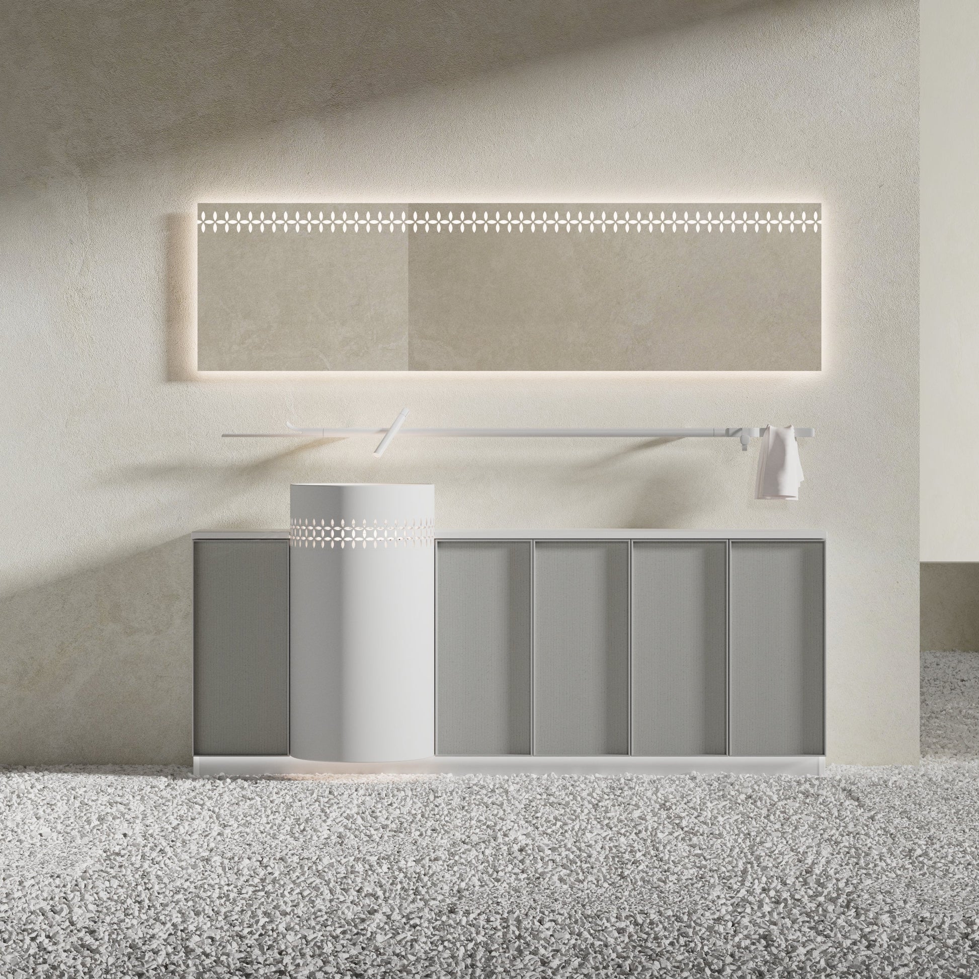 MonBlariLinglongSeriesBathroomCabinetSet